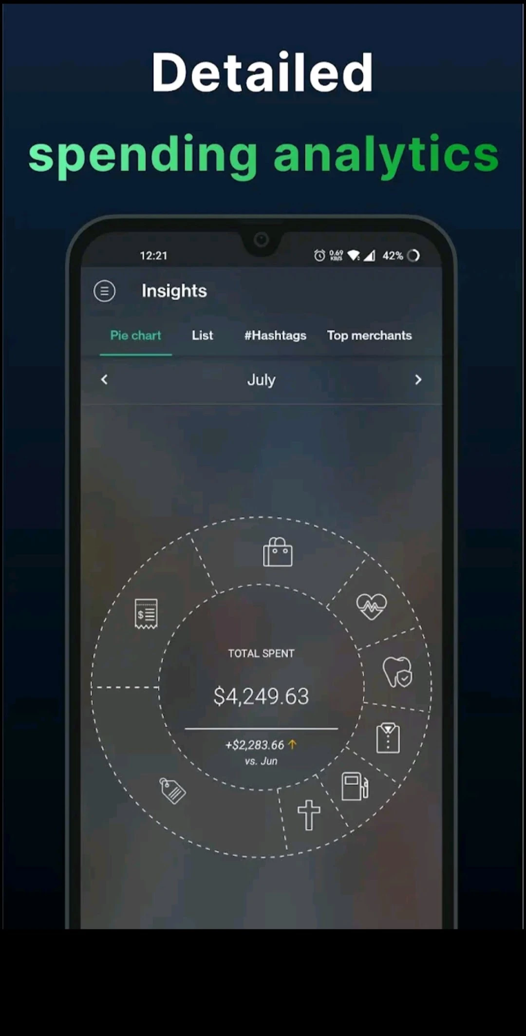 Pocketguard app screenshot