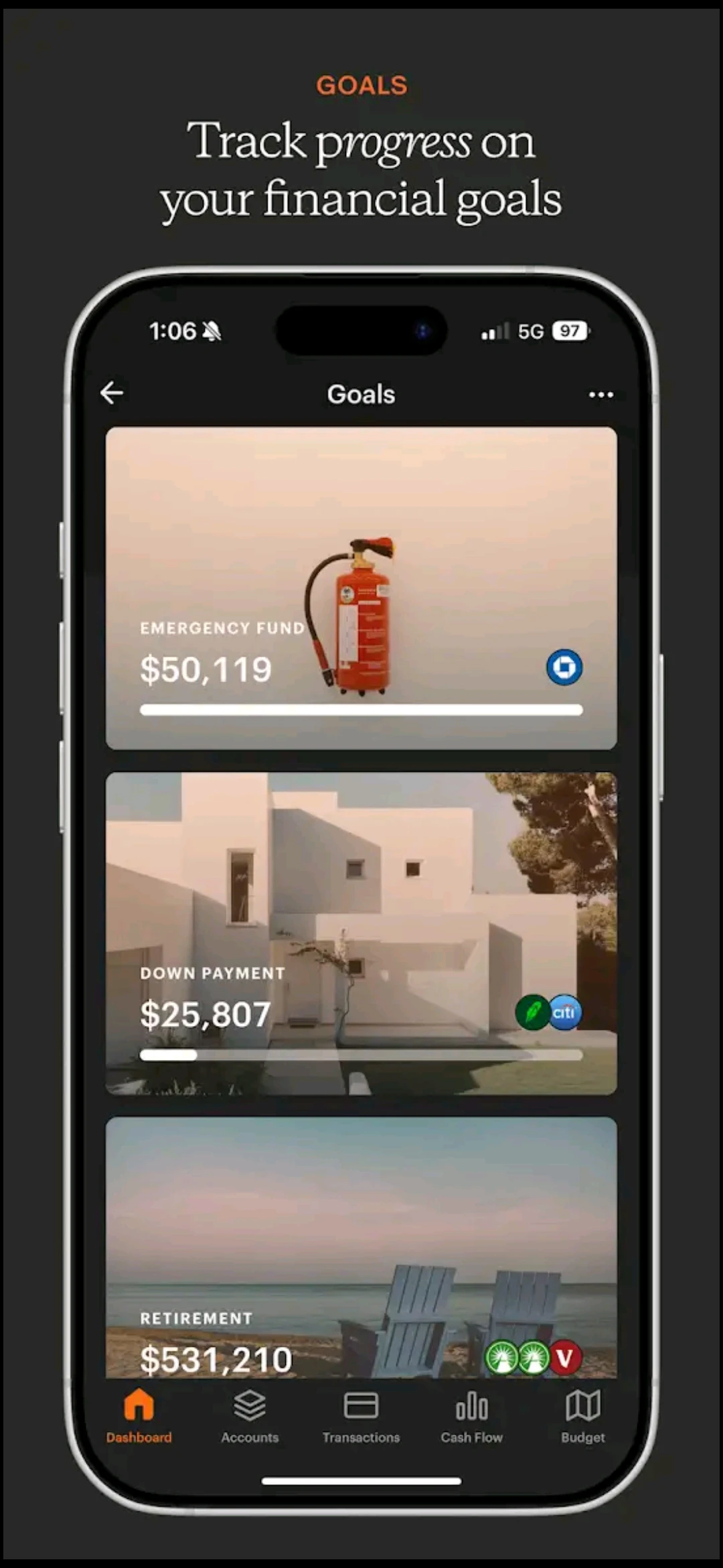 Monarch app screenshot