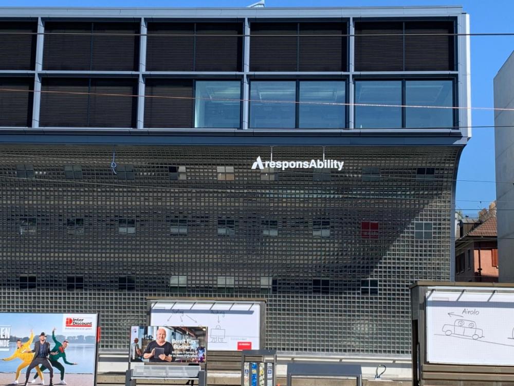 responsAbility Investments headquarters at Track 18, Zurich main train station
