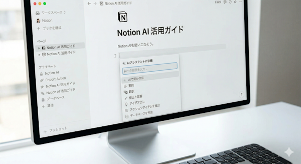 スペースキー押下後のAI起動メニュー画面