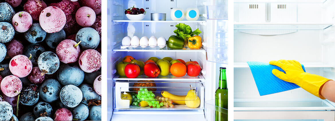 Kühlschrank abtauen, putzen & einräumen