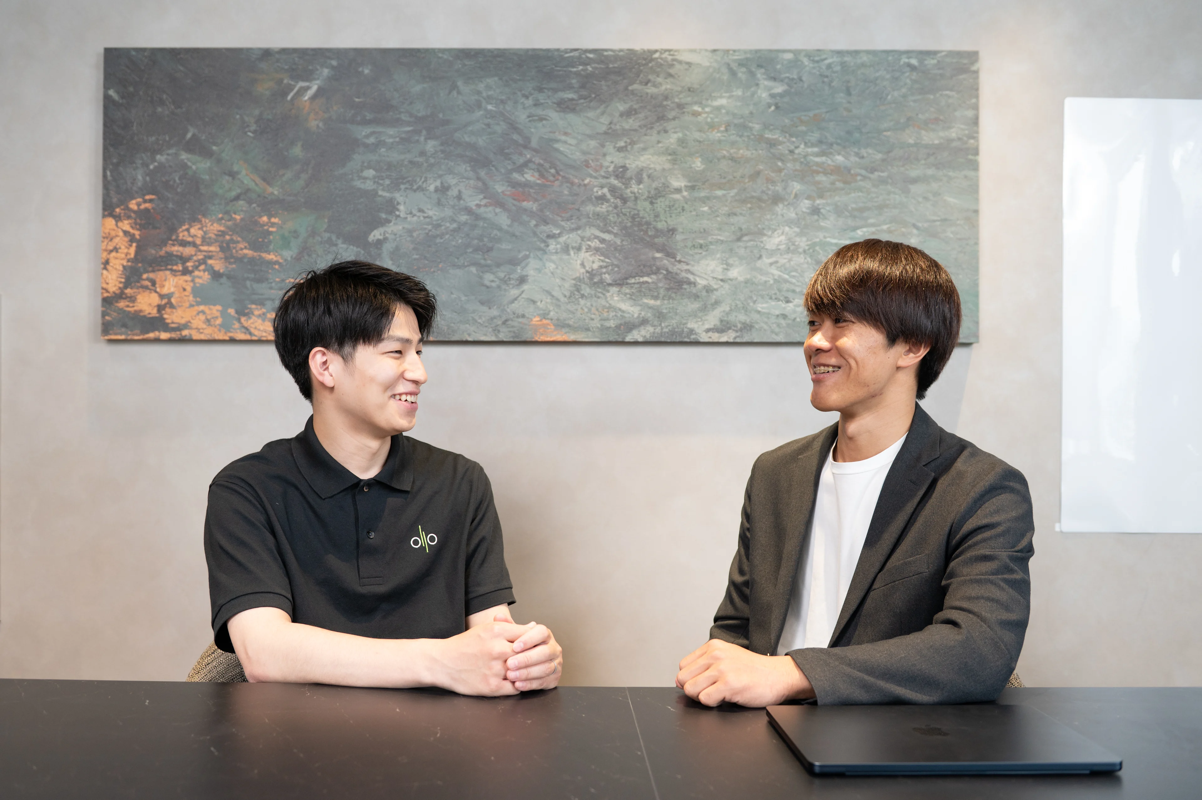 Olloの営業ミーティングの様子