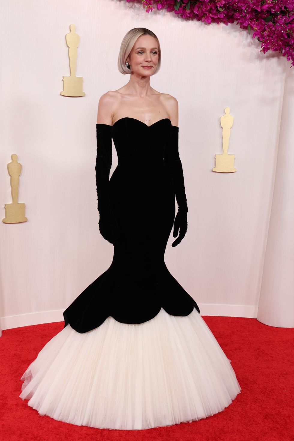 Carey Mulligan wearing custom Balenciaga
