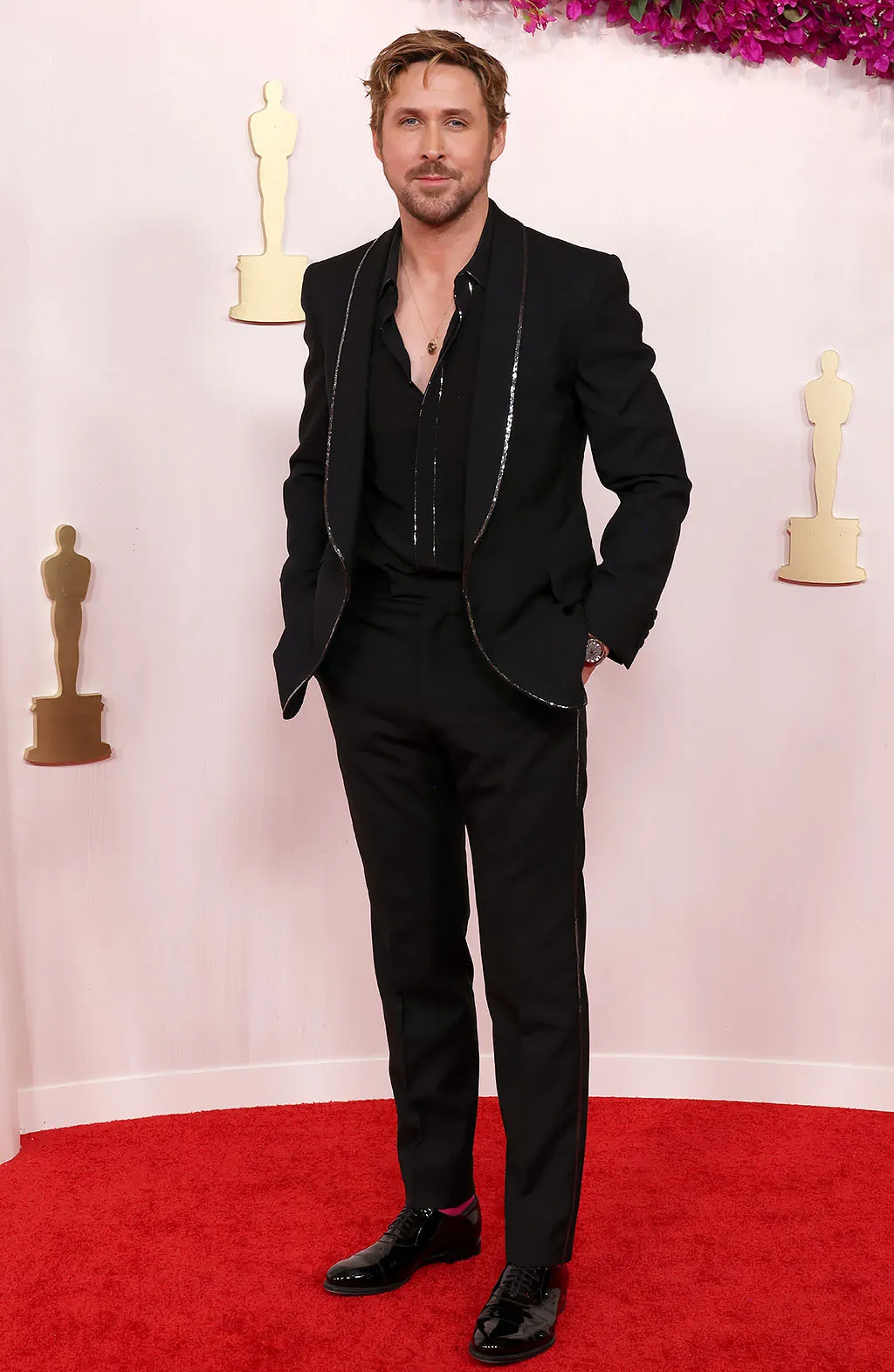 Ryan Gosling weaning custom Gucci