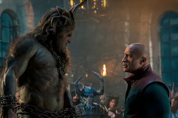 Red one Dwayne Johnson movie