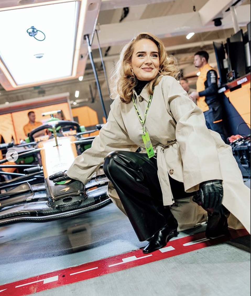 Adele f1 vegas