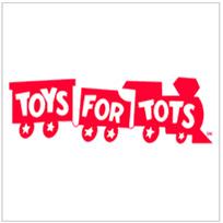 Official Charity Partners with Toys For Tots