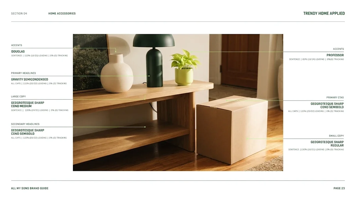 A high-quality, authentic lifestyle photograph of a beautifully styled modern living room, focusing on trendy home accessorie