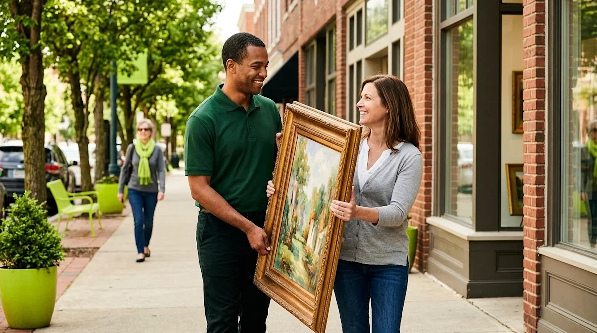 Professional marketing photography, candid and authentic documentary style with warm tones and a crisp, editorial lighting fe