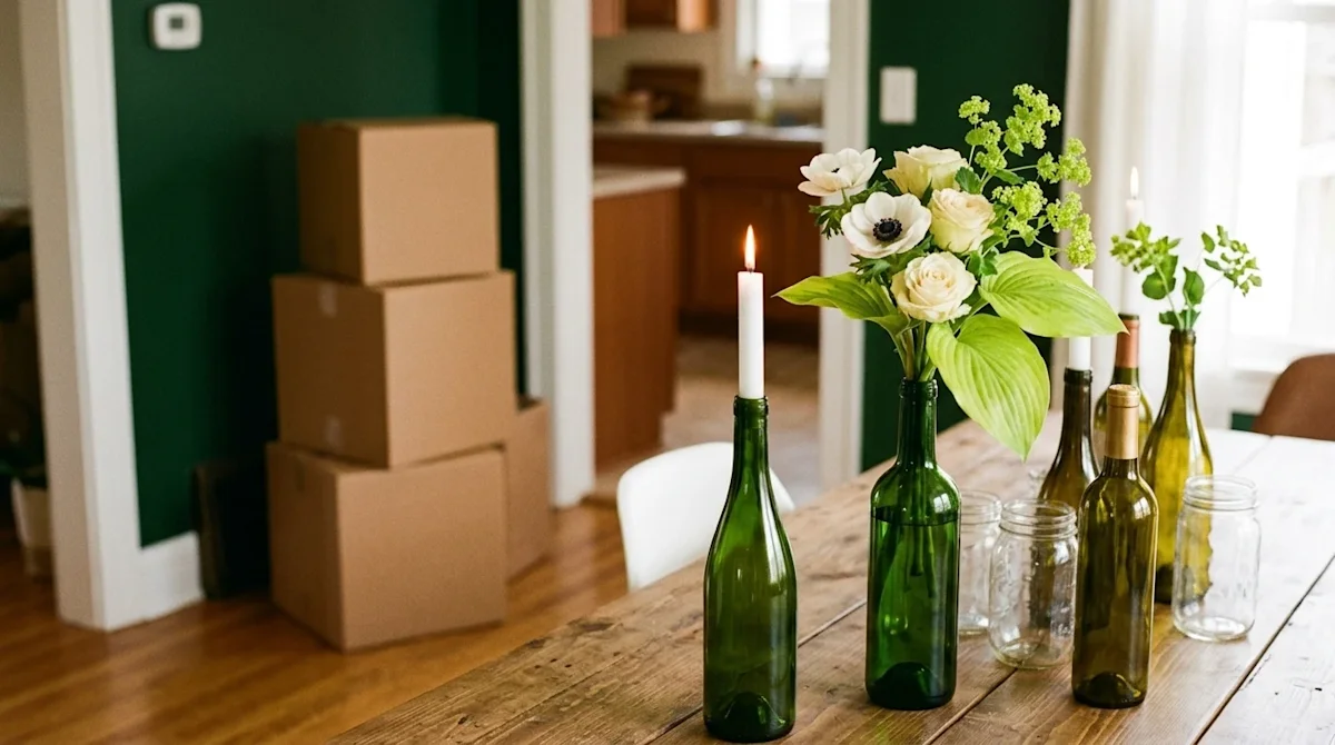 A warm, inviting lifestyle photograph with a slightly nostalgic, 35mm film aesthetic, subtle film grain, and soft natural lig