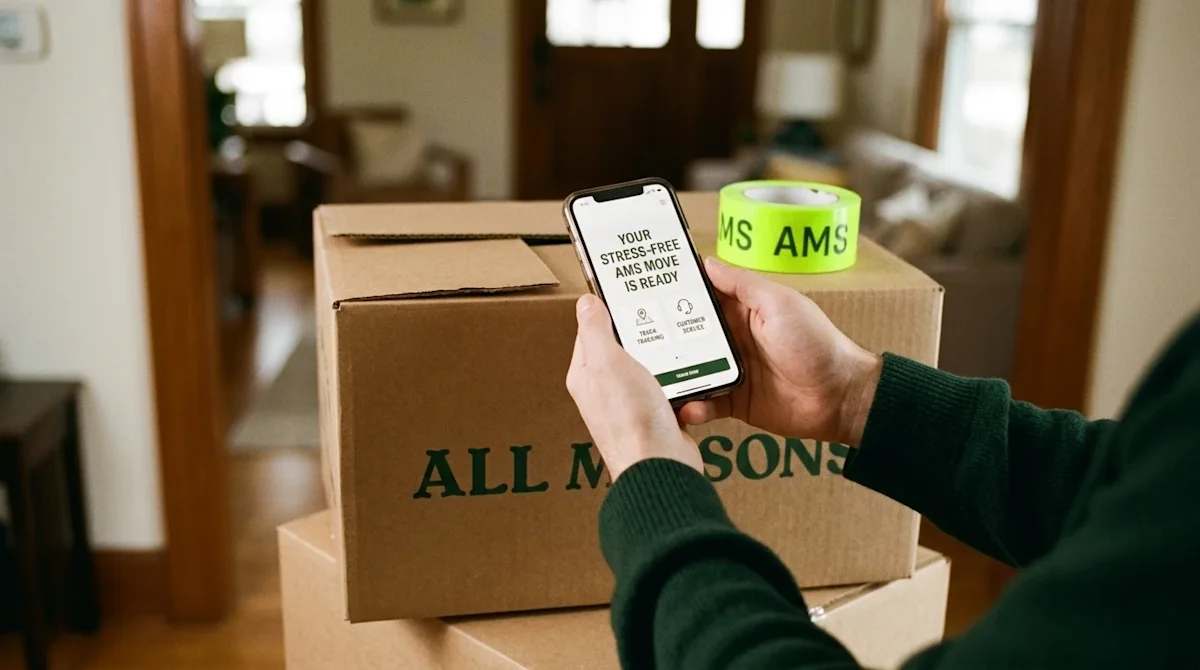 A warm, nostalgic lifestyle photograph shot on 35mm film, featuring a close-up of a person's hands holding a modern smartphon