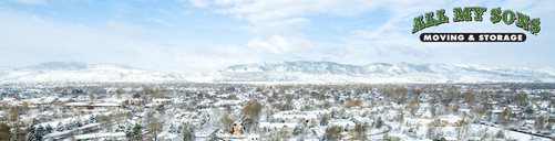 a snowy day in fort collins