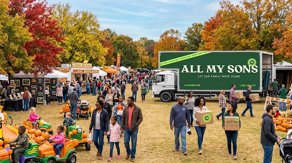 The generated image will be used as a thumbnail and top of page hero image for the blog of All My Sons Moving & Storage (http