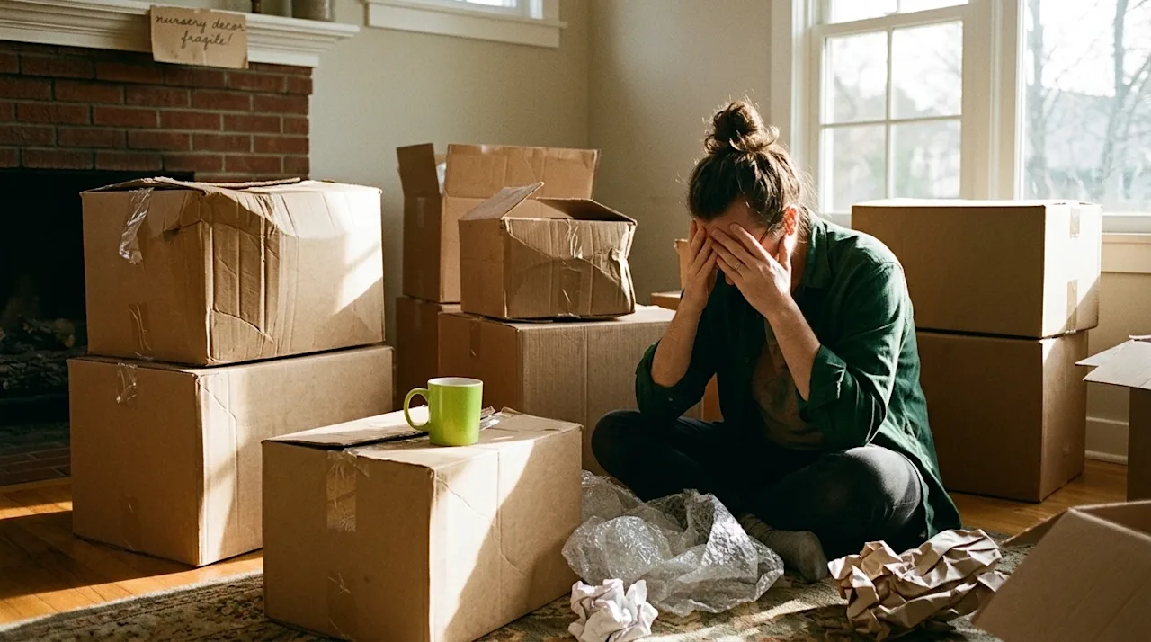 Candid lifestyle photography, 35mm film aesthetic, warm slightly vintage tones with soft contrast and slight film grain. A st