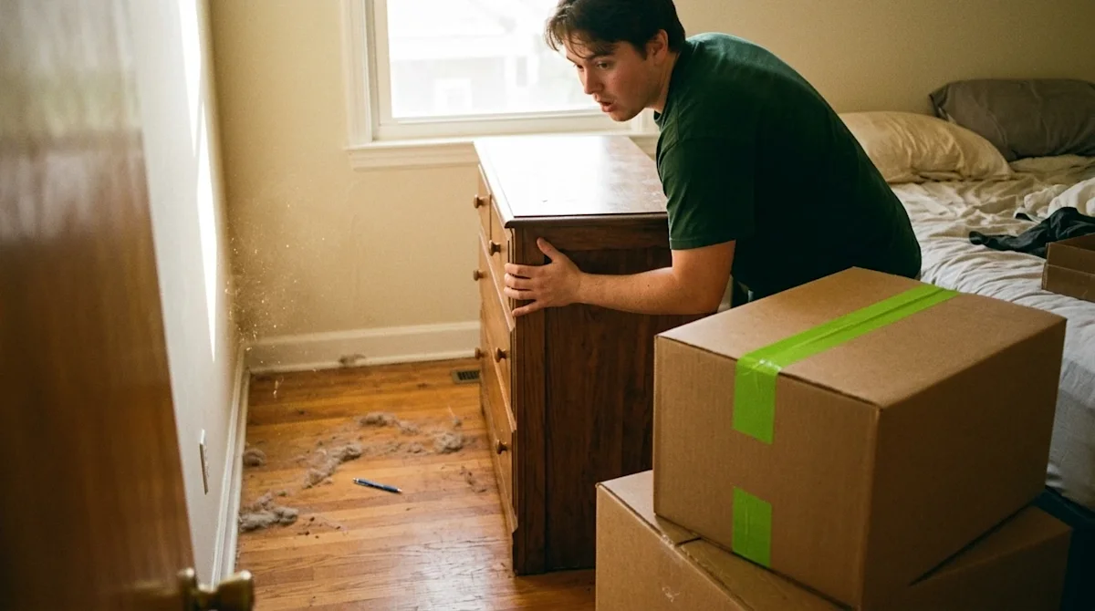 Candid photography, 35mm film aesthetic, warm nostalgic lighting, slight film grain. A relatable, authentic scene of a person