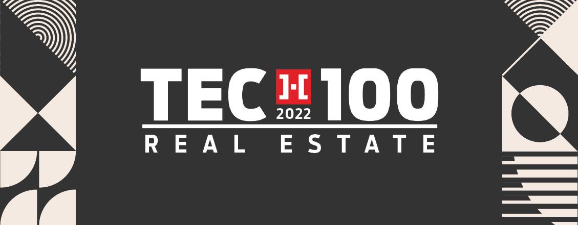 Tech 100 Real Estate Badge