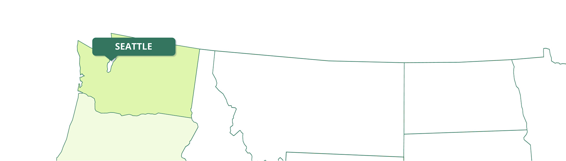 Washington map