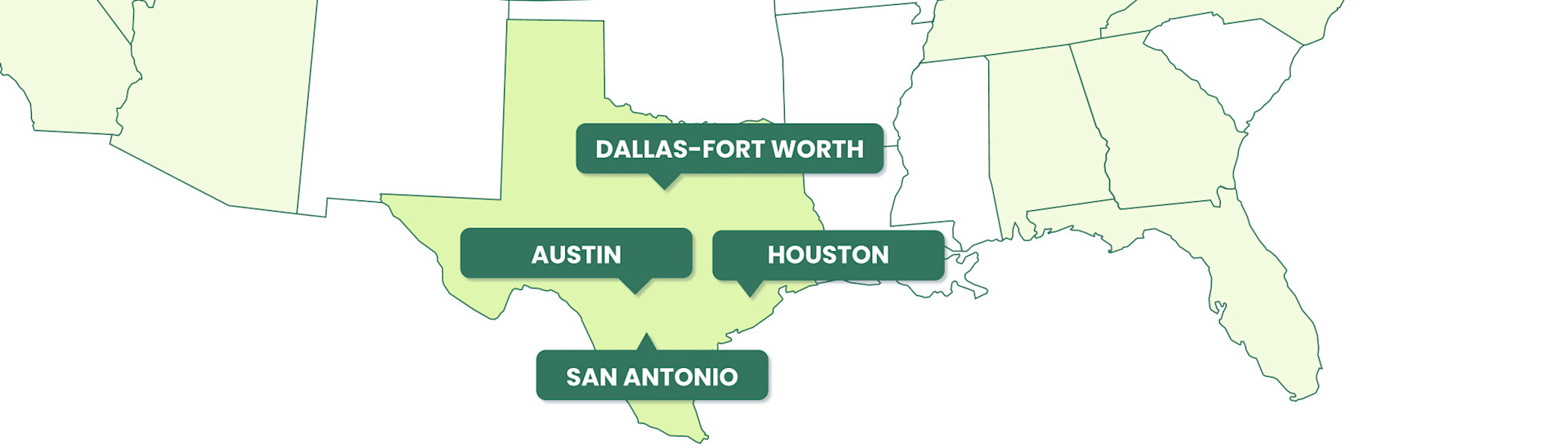 Texas map