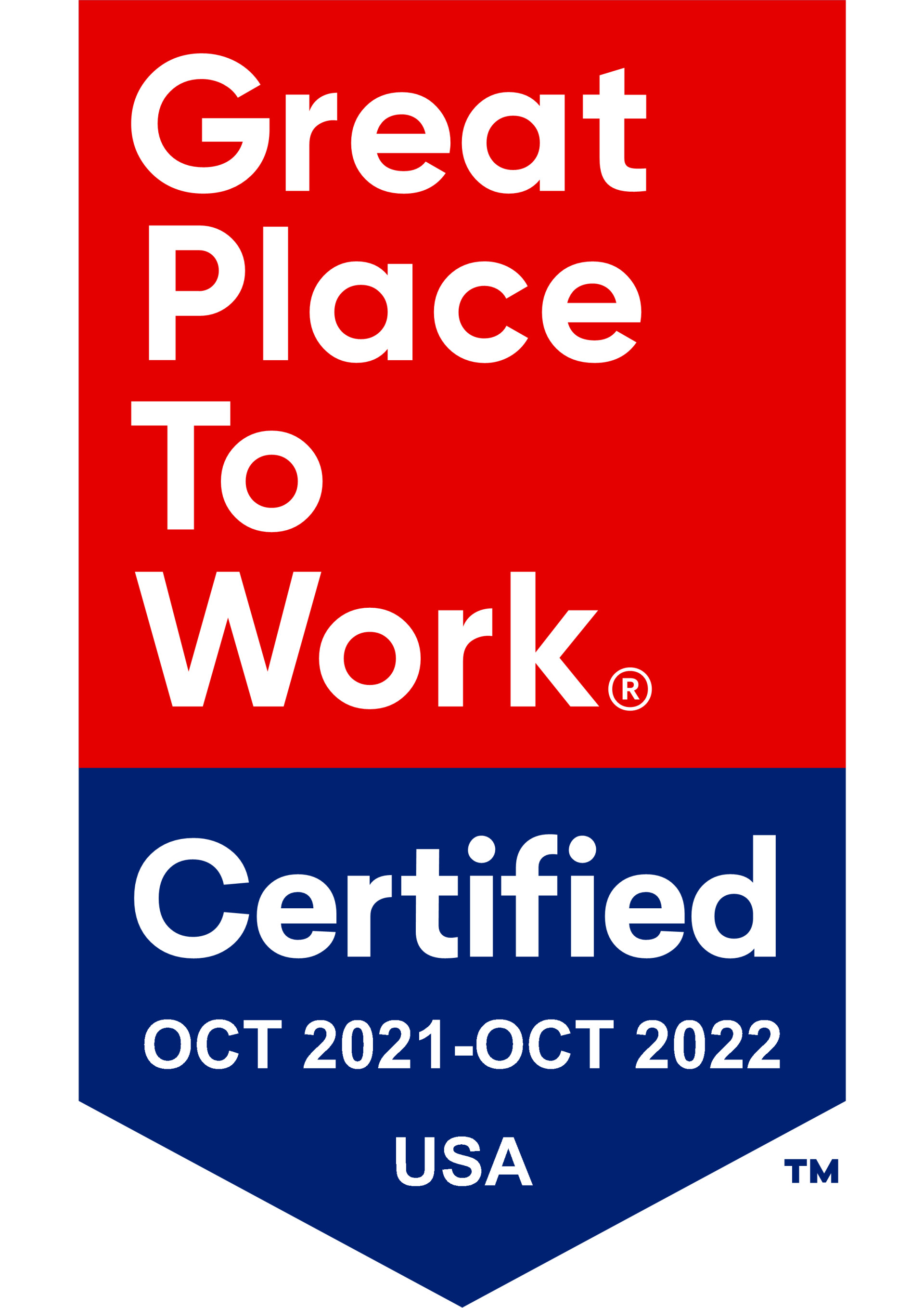 Great Place to Work Badge