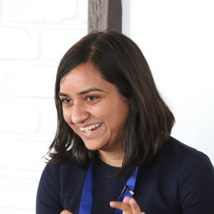 Kriti Sharma, smiling.