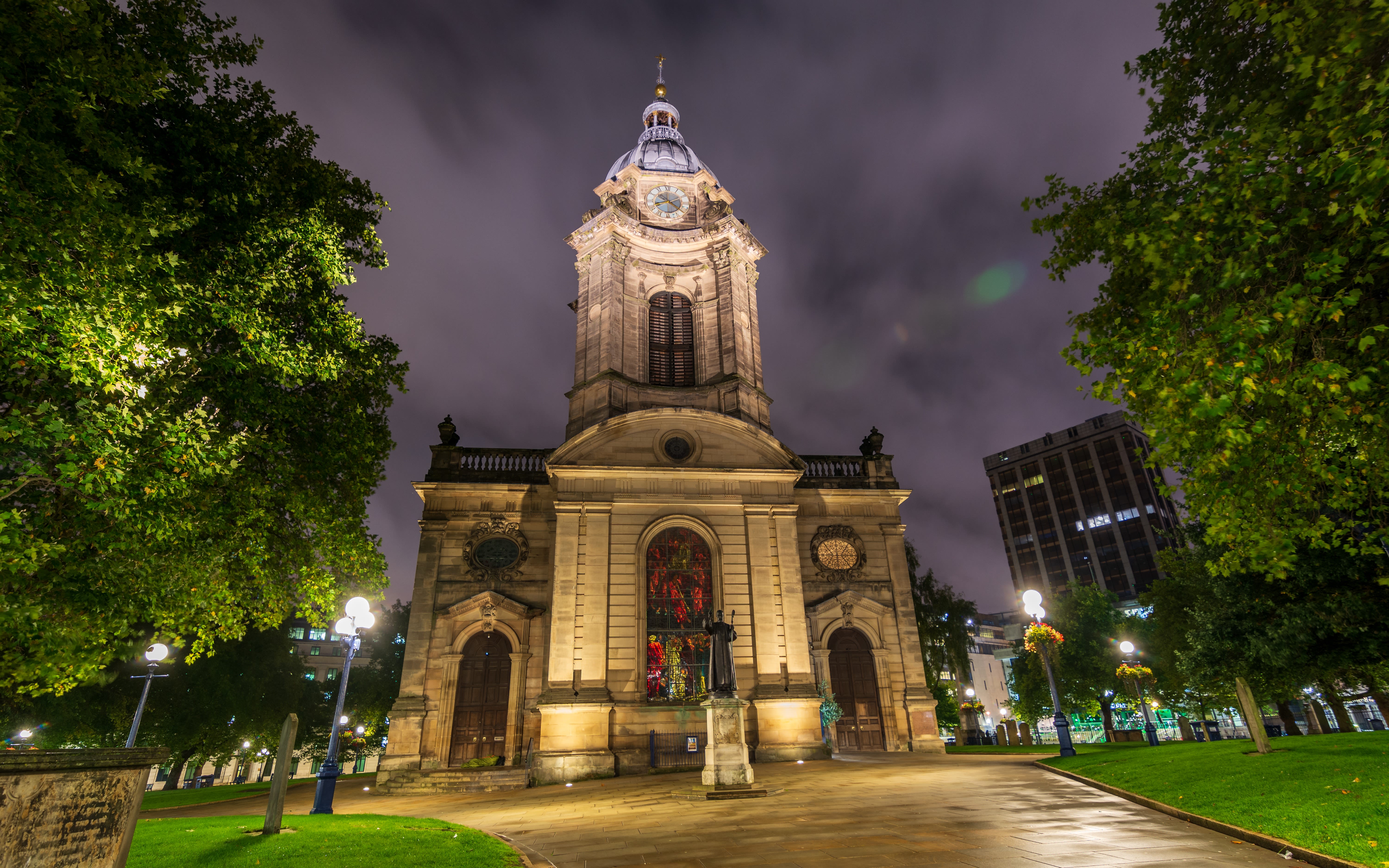 An image of St Philip’s Cathedral in Birmingham
