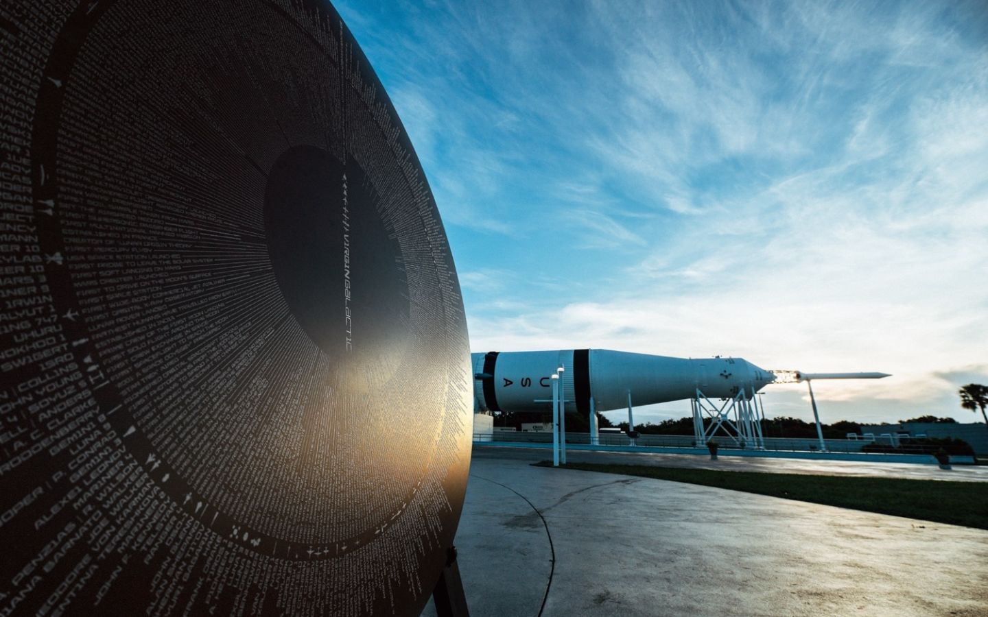 Virgin Galactic artwork, On the Shoulders of Giants