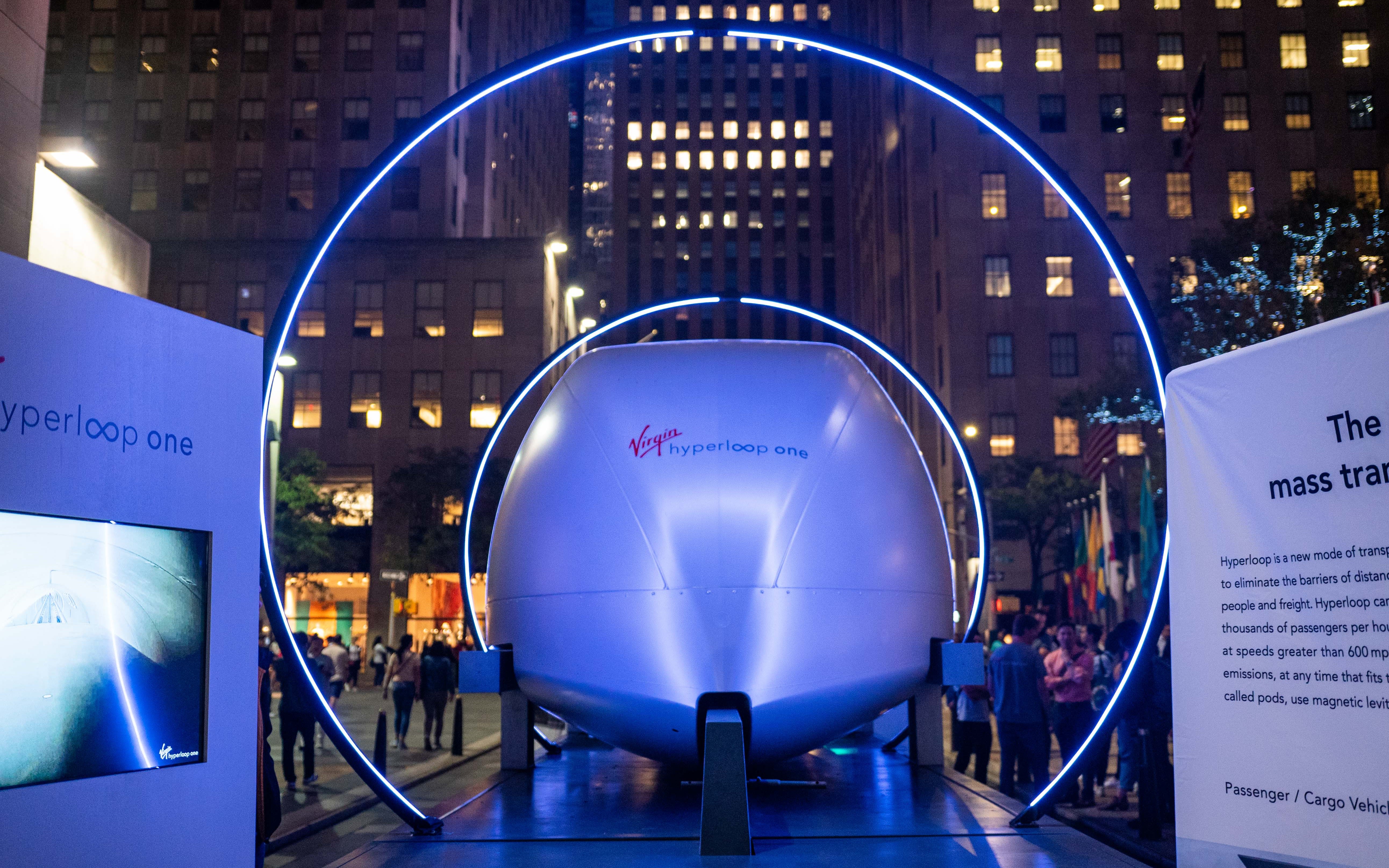 Hyperloop one in New York