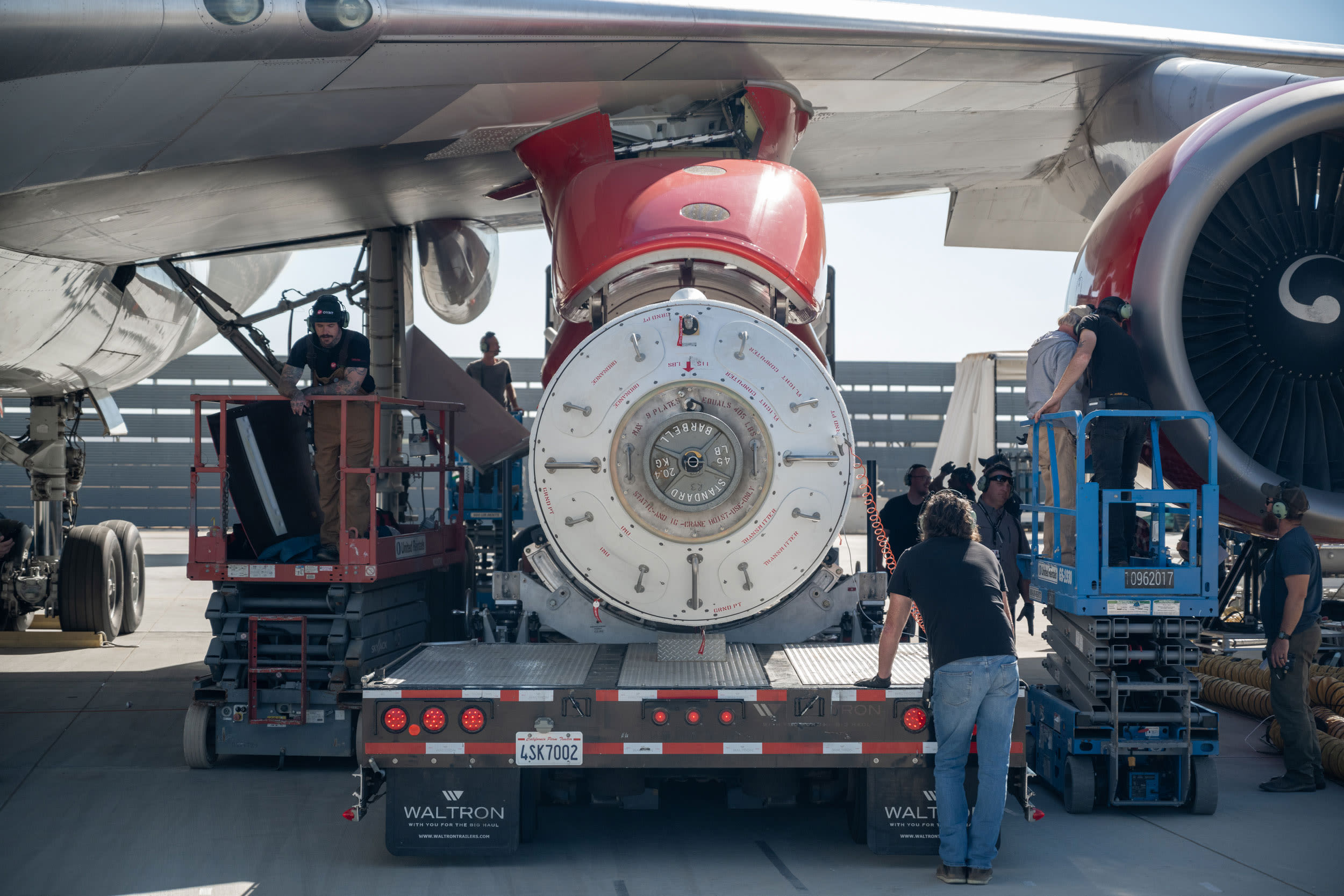 Virgin Orbit prepares for the Above the Clouds launch