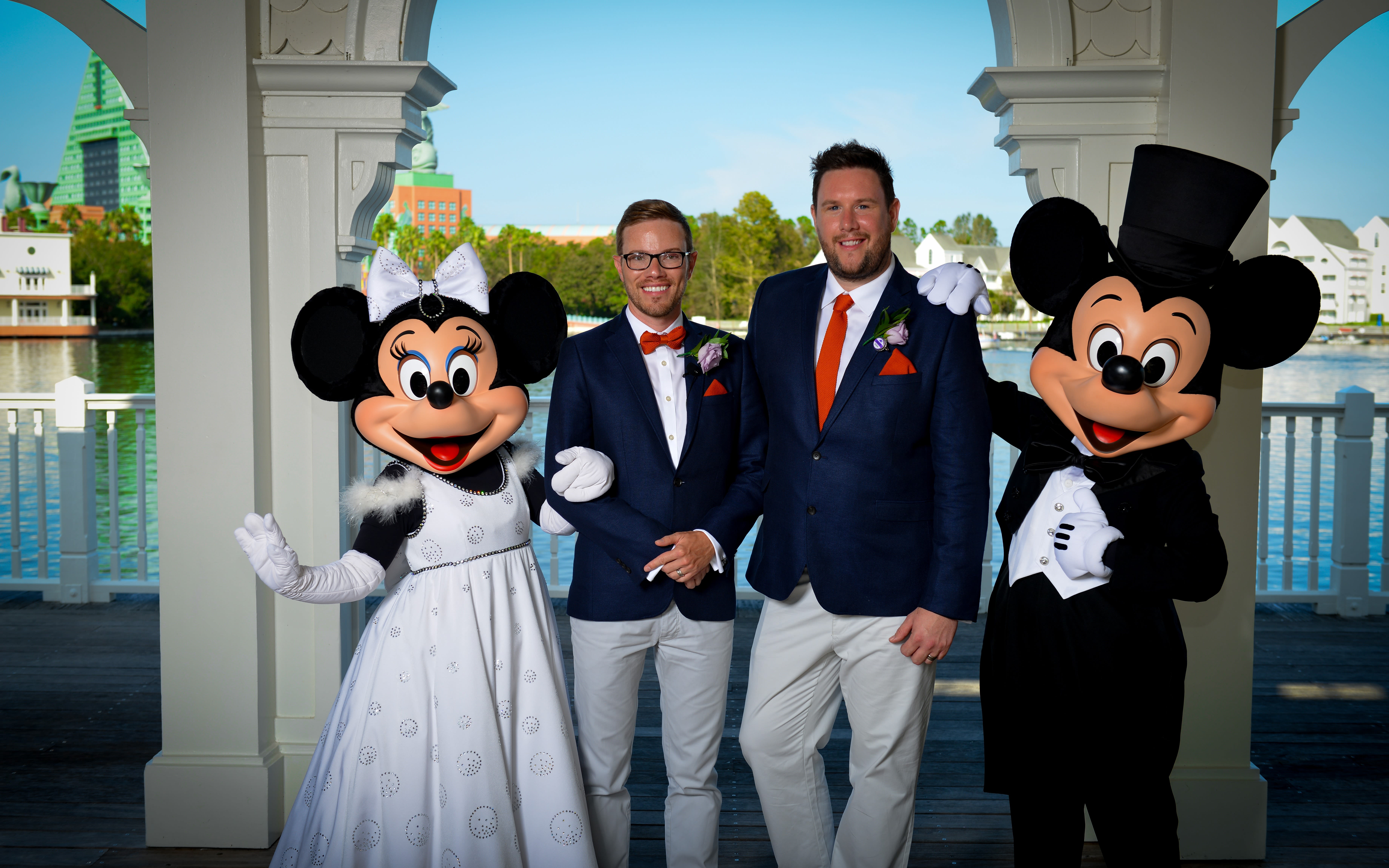 Nick's wedding in the Walt Disney World Resort