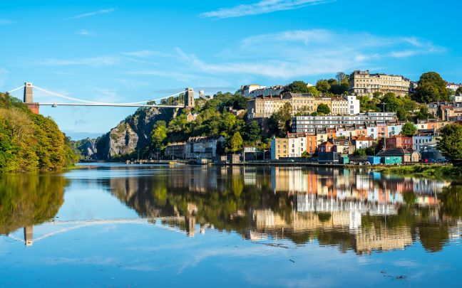 An image showing the Clifton Suspension Bridge in Bristol 