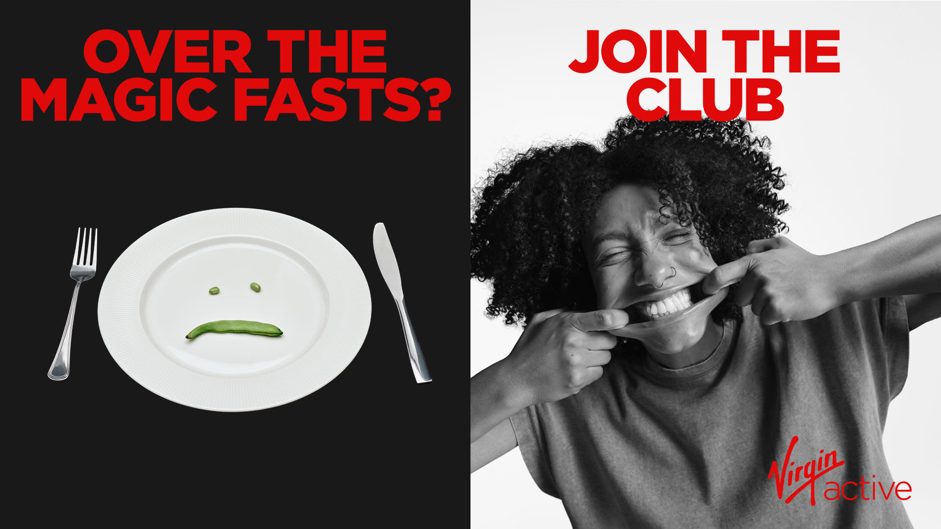 Leave the cult, join the club - Virgin Active campaign against fake wellness