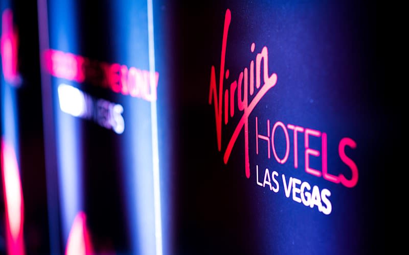 Virgin Hotels Las Vegas sign