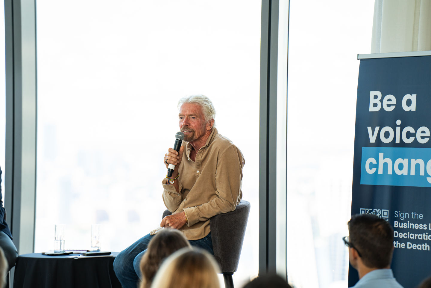 Richard Branson at UNGA 2024