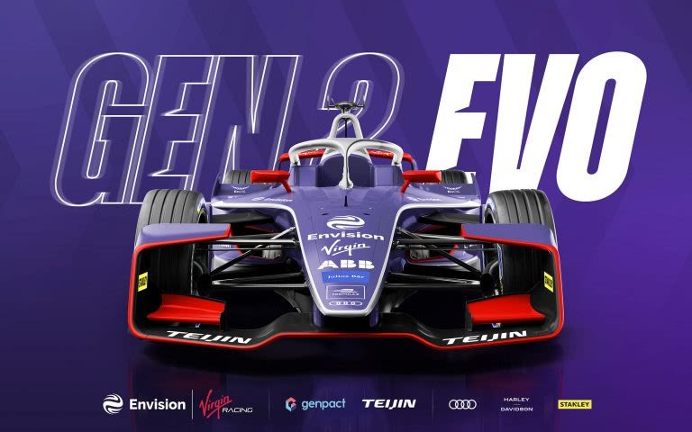 Envision Virgin Racing's GEN2 car