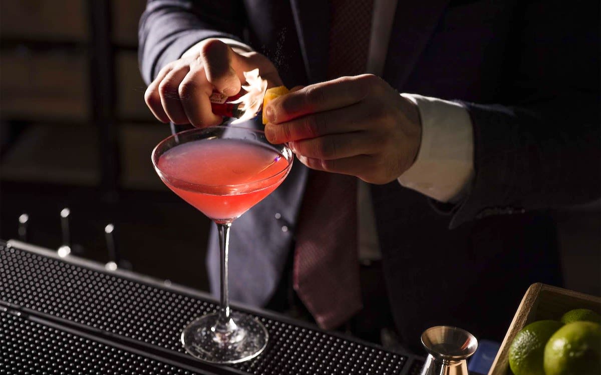 An image of a cocktail in London's 28-50 By Night
