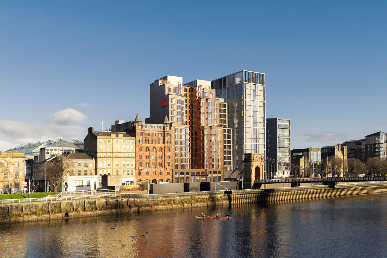 Rendering of Virgin Hotels Glasgow