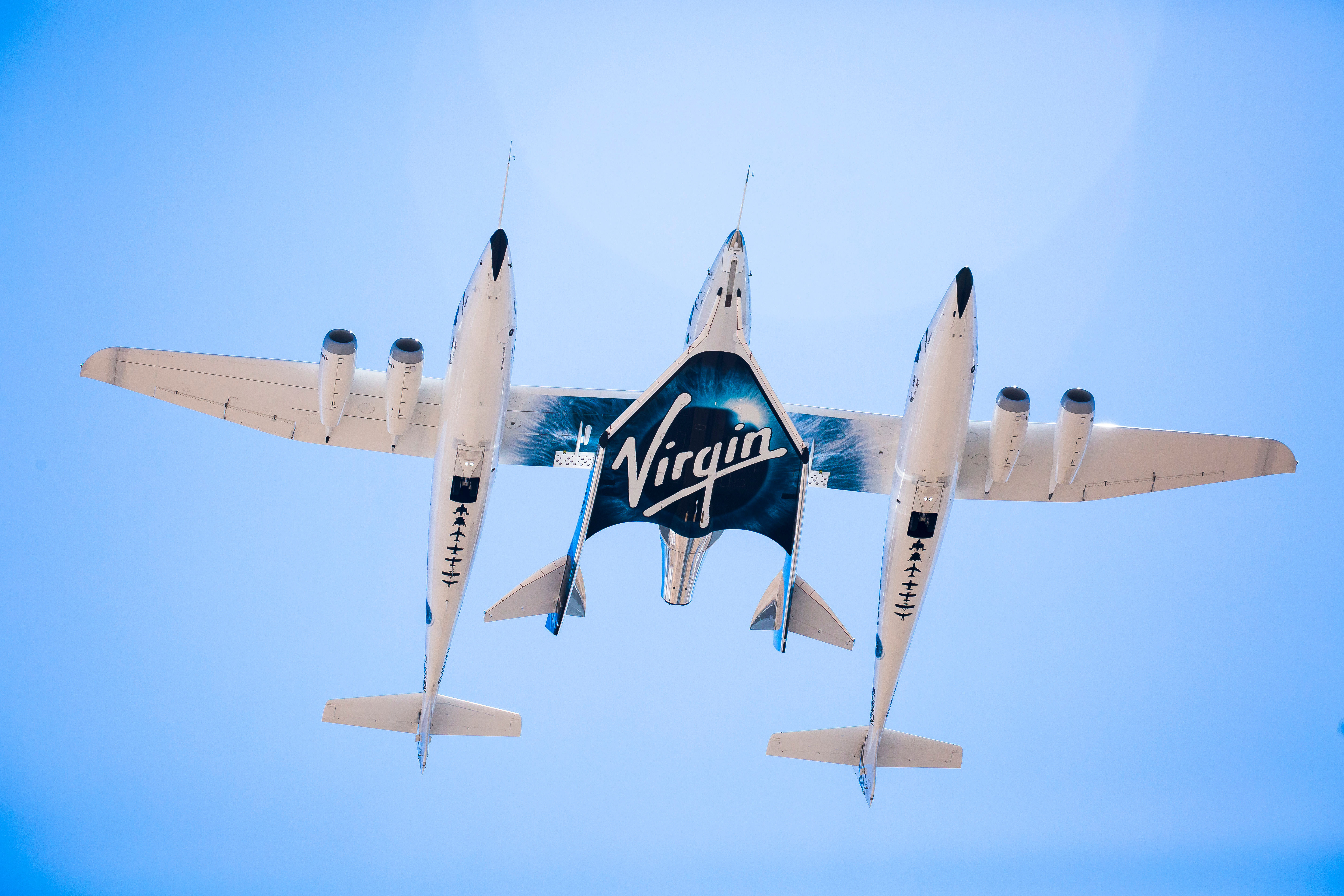 Virgin Galactic's VSS Unity and VMS Eve