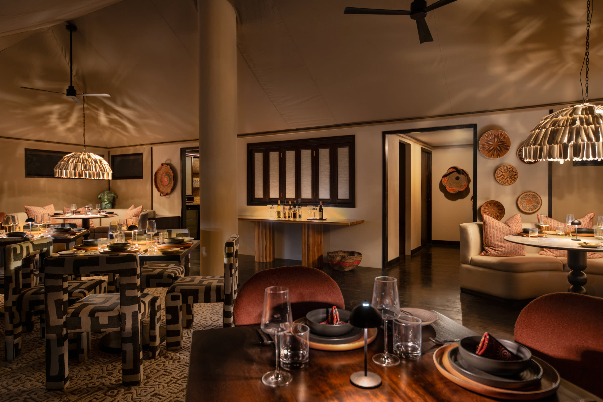 Mahali Mzuri - Dining Tent