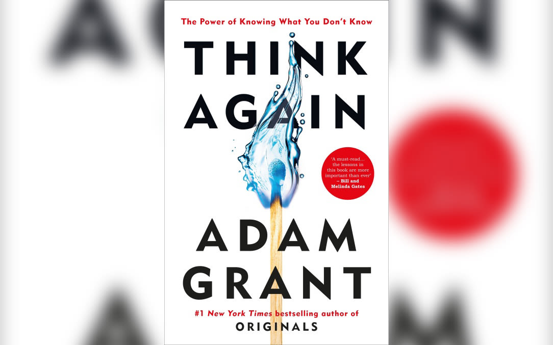 Cover of Think Again by Adam Grant