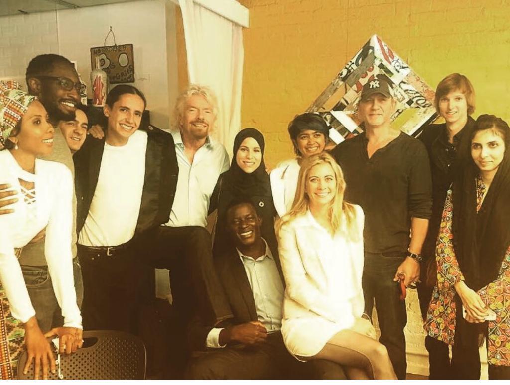 Richard Branson, Holly Branson and The NewNow leaders