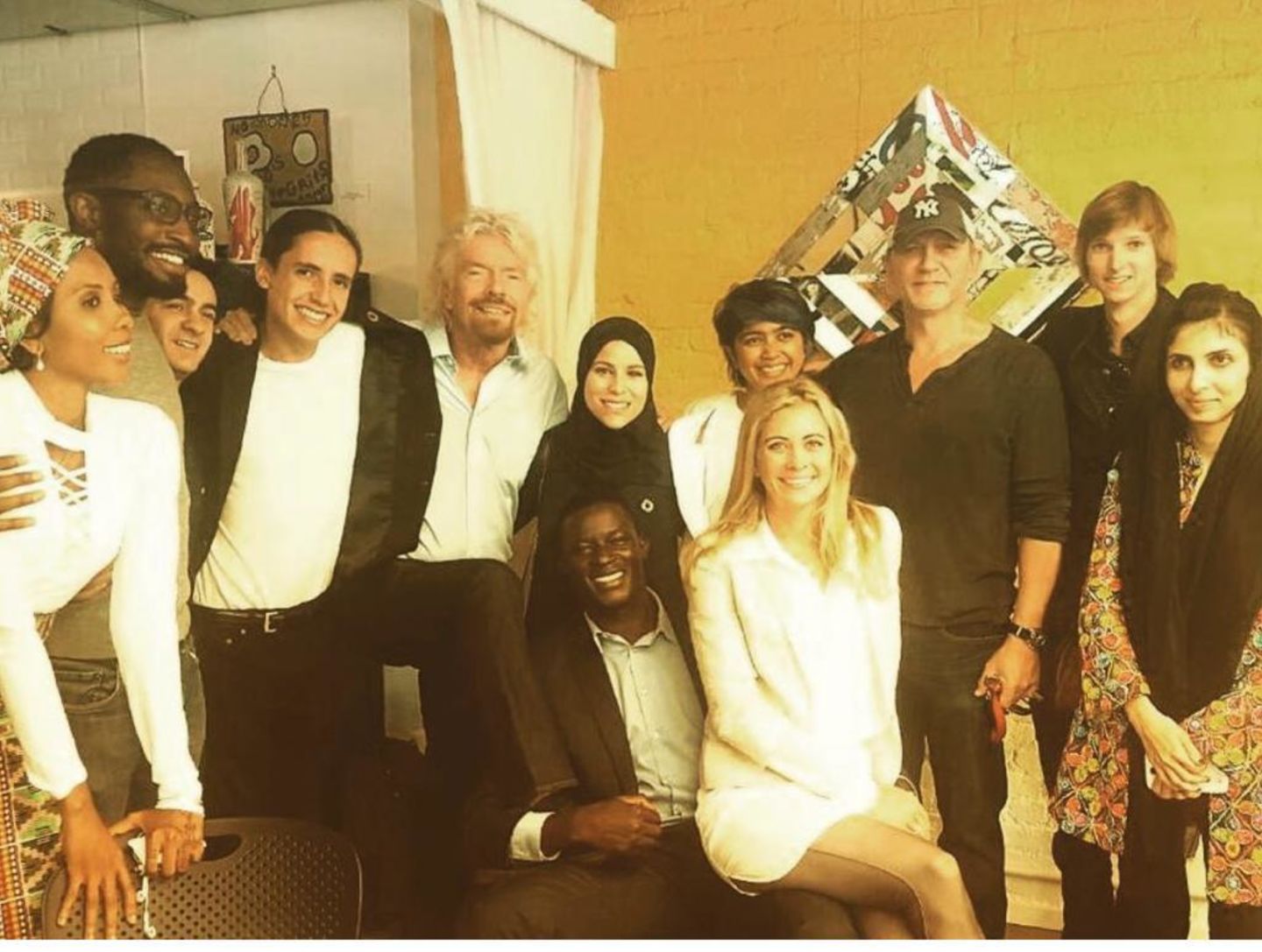 Richard Branson, Holly Branson and The NewNow leaders