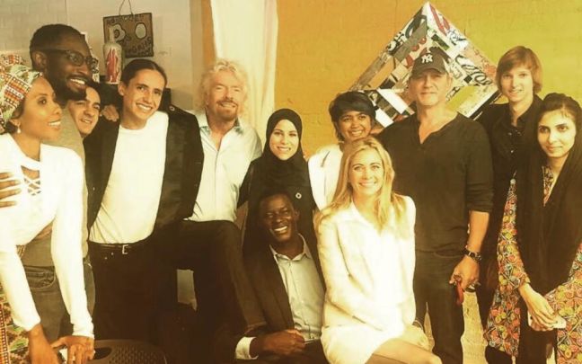Richard Branson, Holly Branson and The NewNow leaders