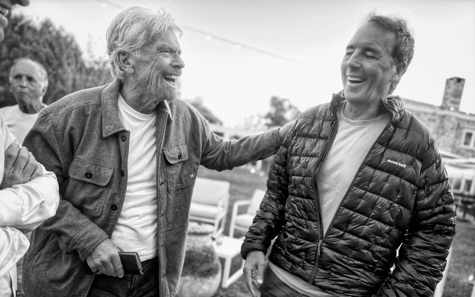 Richard Branson and Dan Buettner - Blue Zones cycling trip