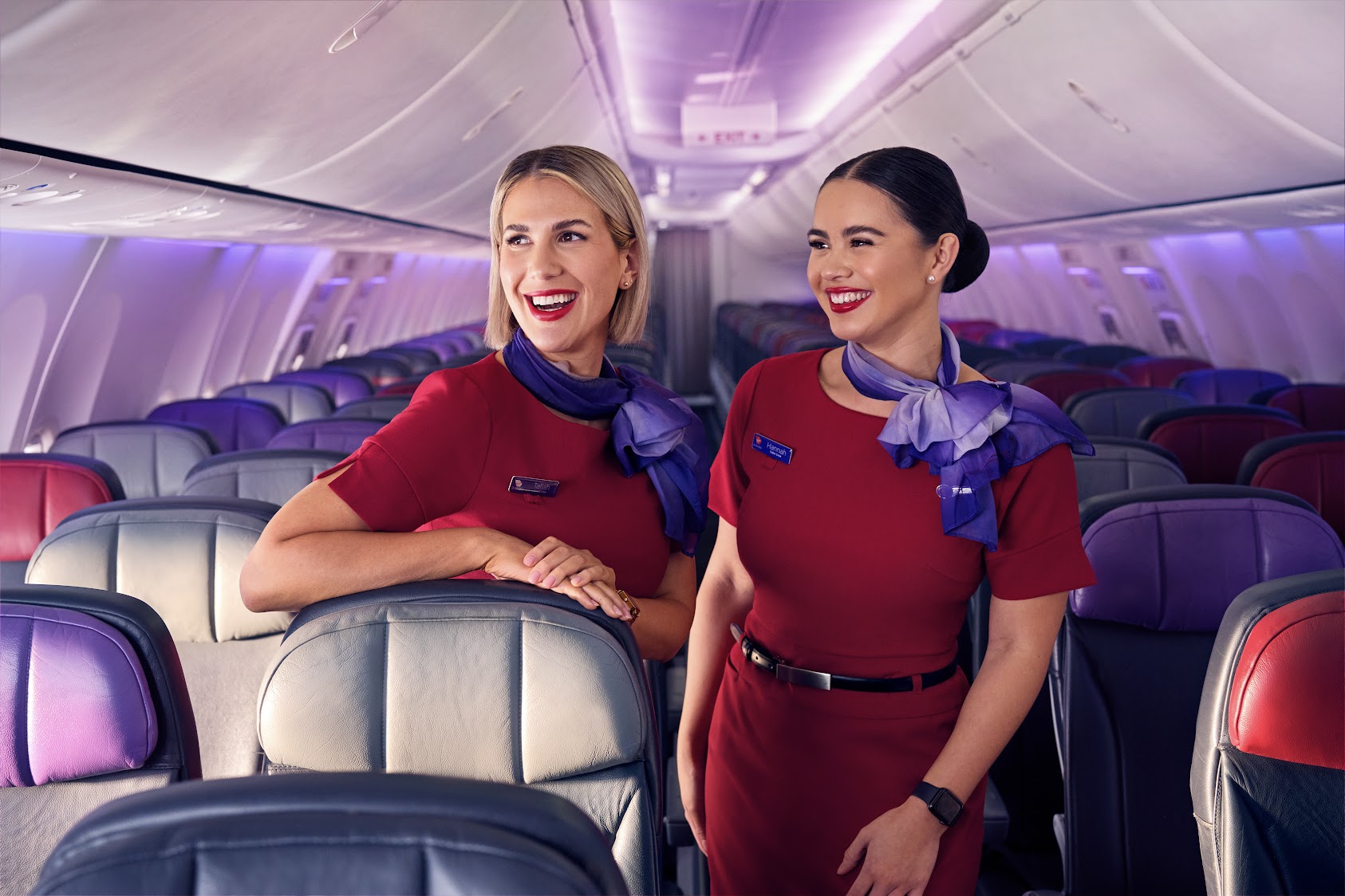 Virgin Australia's award-winng cabin crew