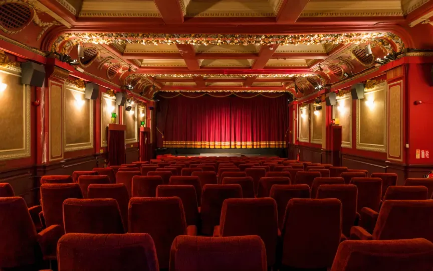 An image of cinema seating