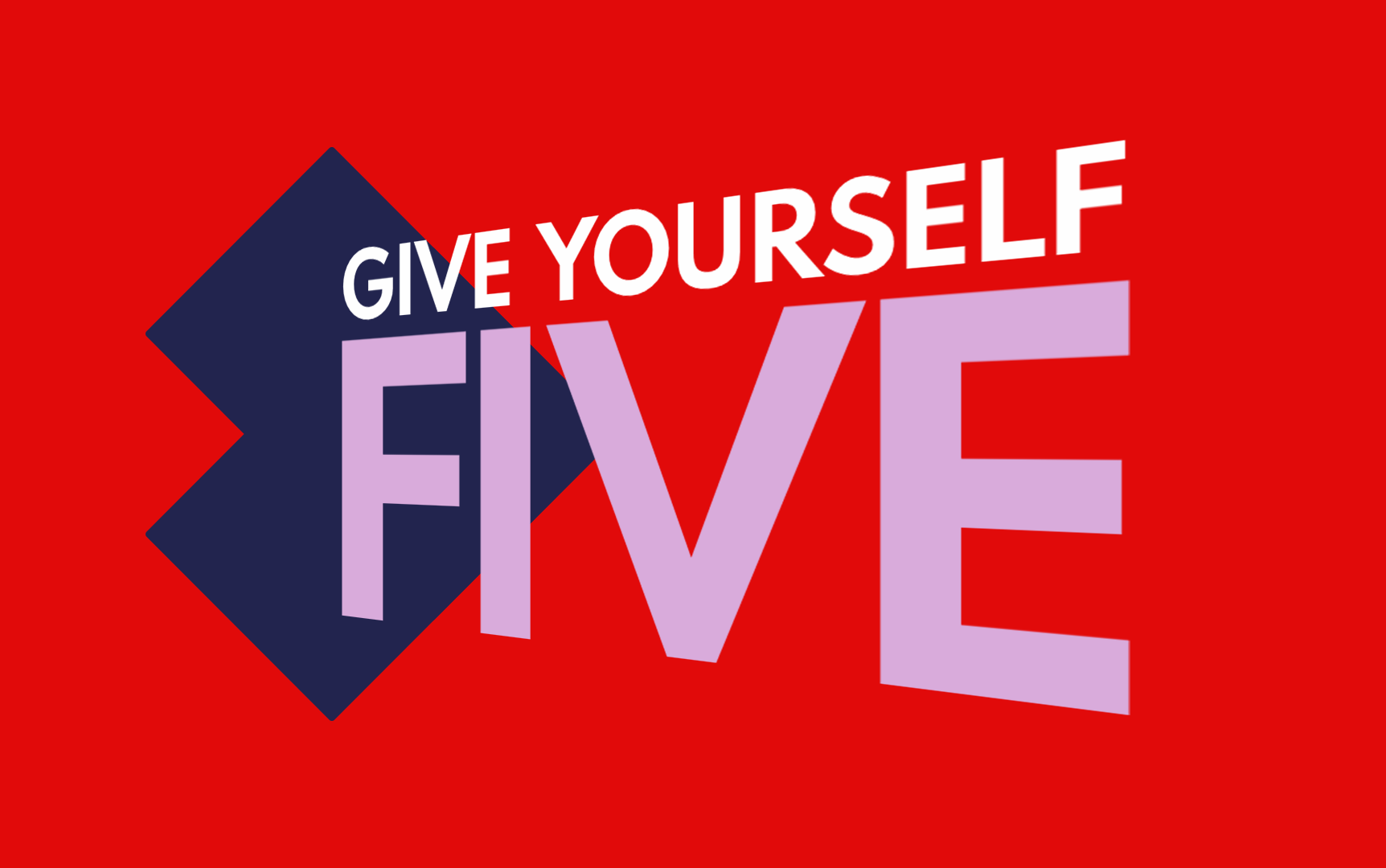 An graphic with the Virgin Trains Ticketing logo saying 'Give Yourself Five'