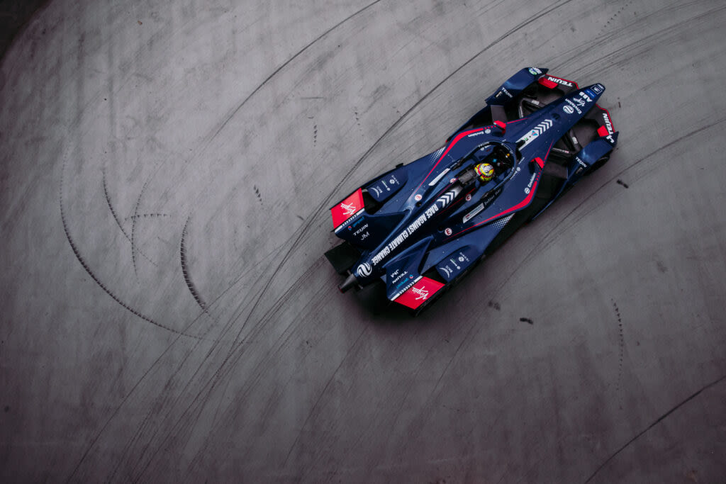 Envision Virgin Racing during the London E-Prix