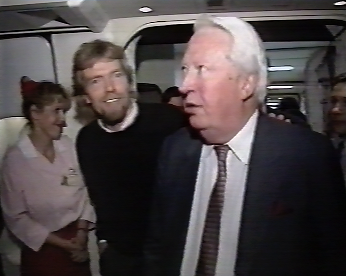 Ted Heath on the Virgin Atlantic Baghdad rescue flight