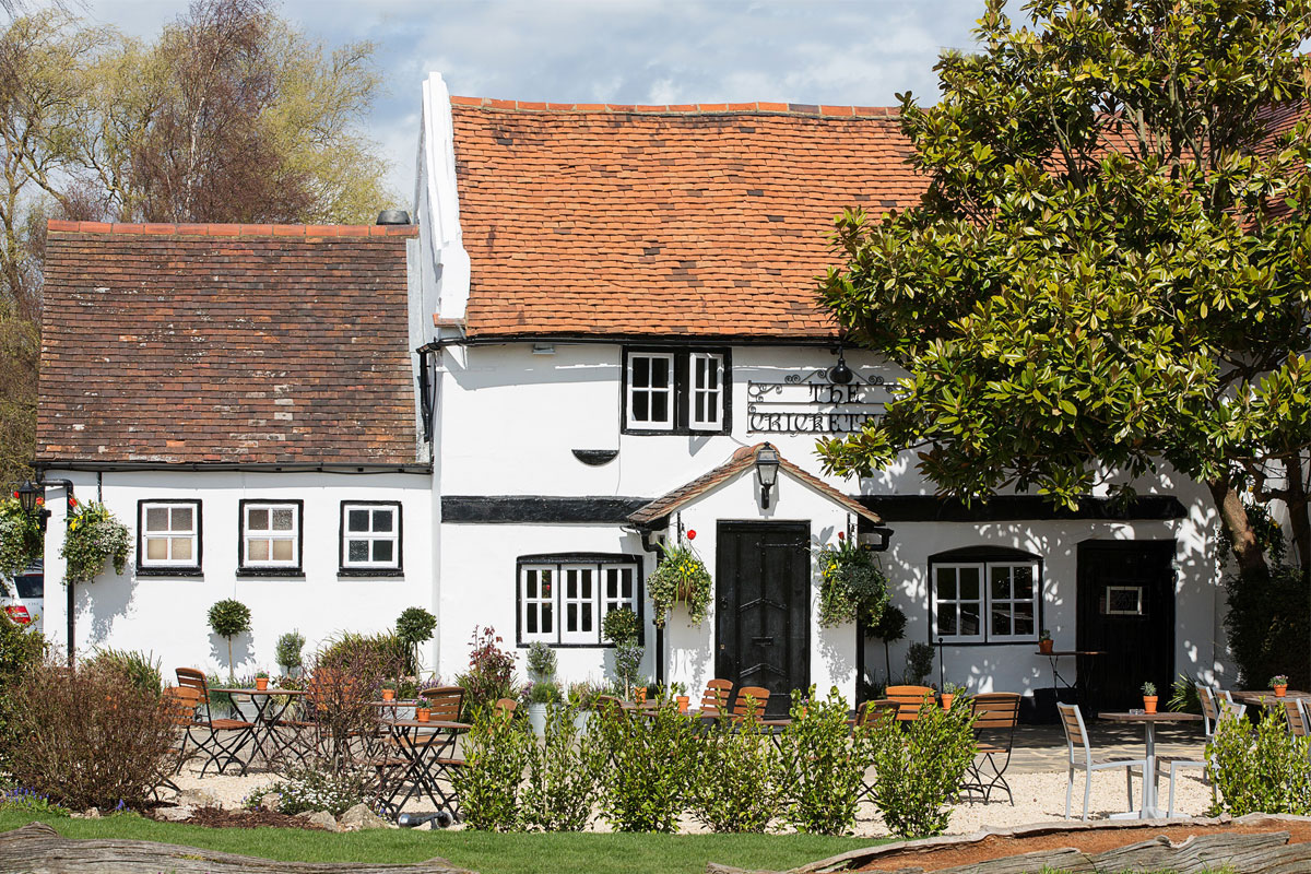 Image of the front of Raymond Blanc's gastropub.