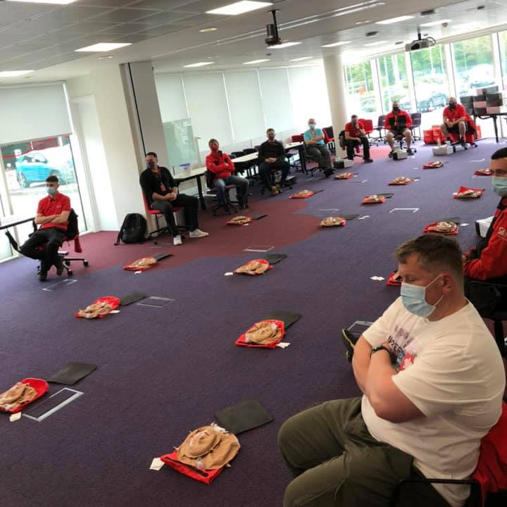 Virgin Media CPR Session with the British Heart Foundation